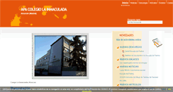 Desktop Screenshot of apalainmaculadalcorcon.com